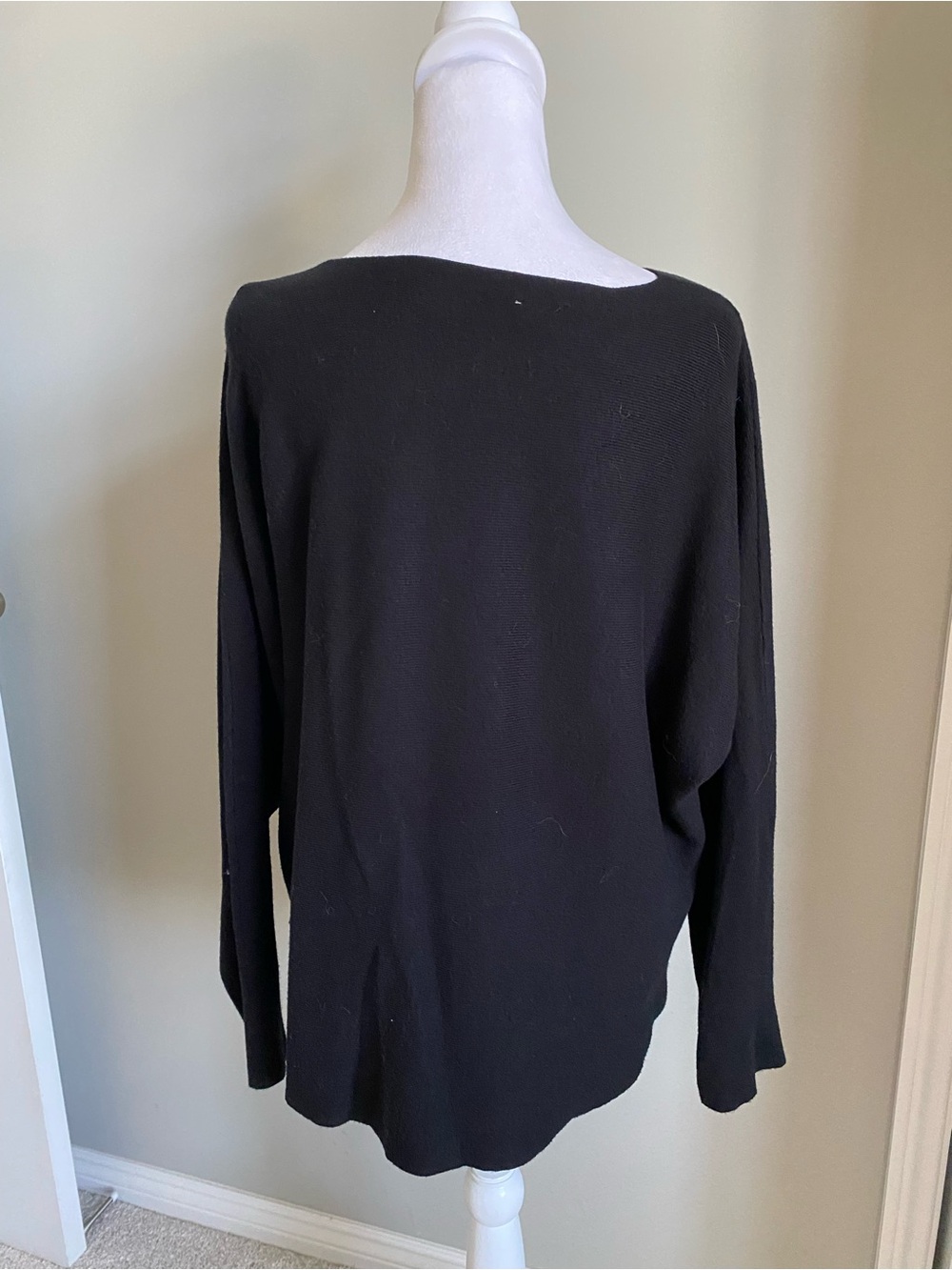 Black Rhinestone Skull Sweater - Picture 3 of 6